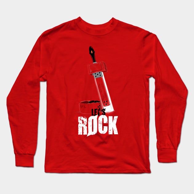 Let's Rock Badguy! Long Sleeve T-Shirt by yashanyu1